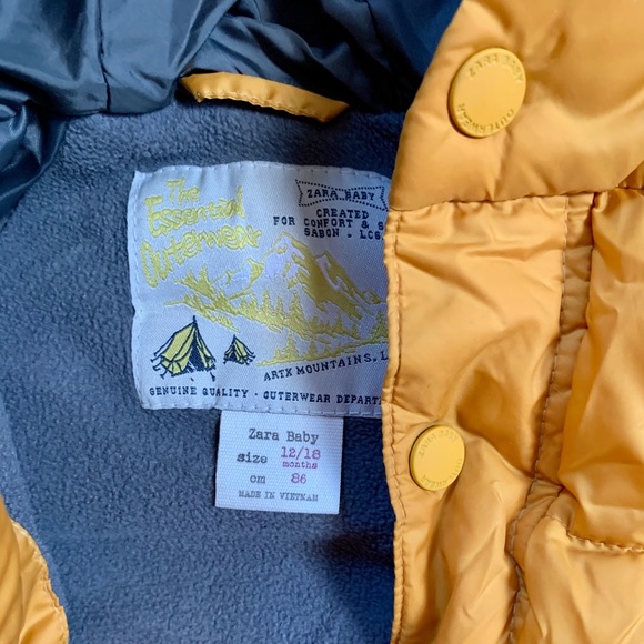 Zara Baby puffer - Picture 3 of 5